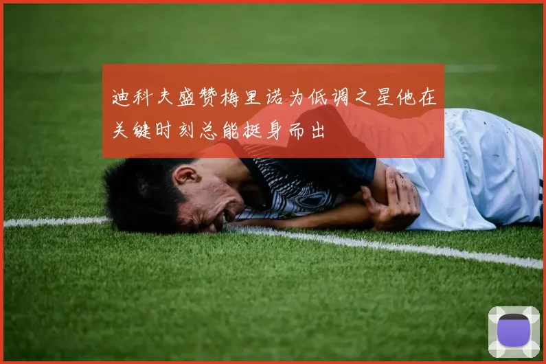 迪科夫盛赞梅里诺为低调之星他在关键时刻总能挺身而出